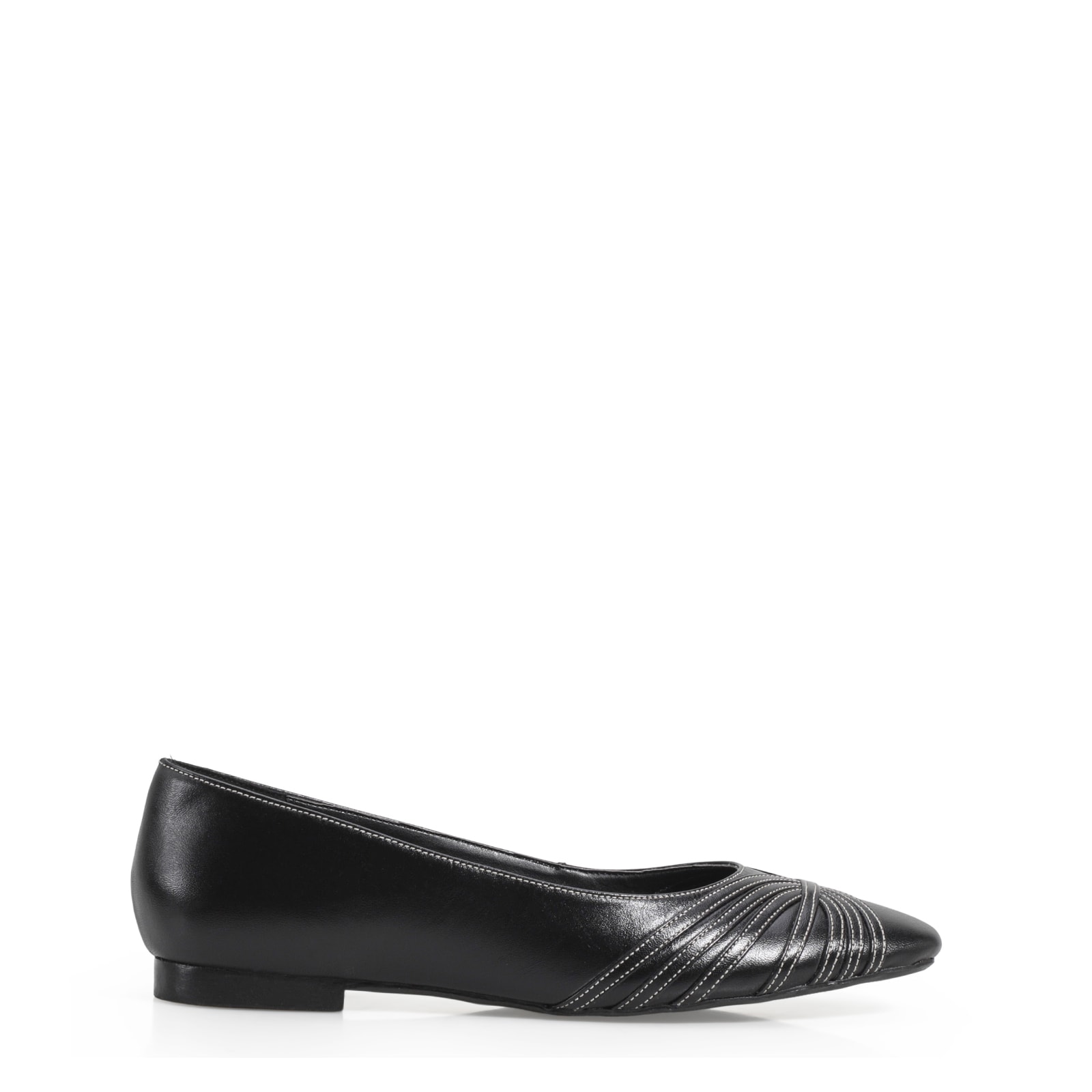 Sapatilha Couro Preto