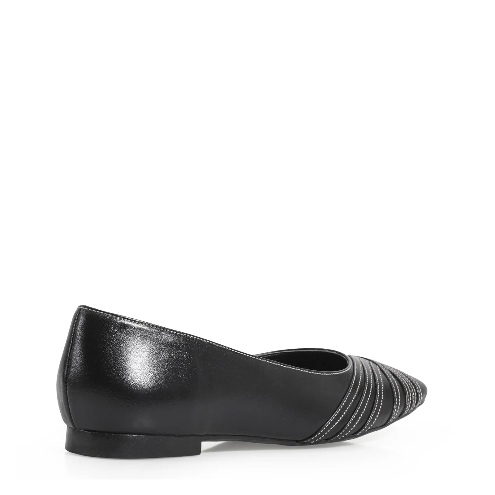 Sapatilha Couro Preto