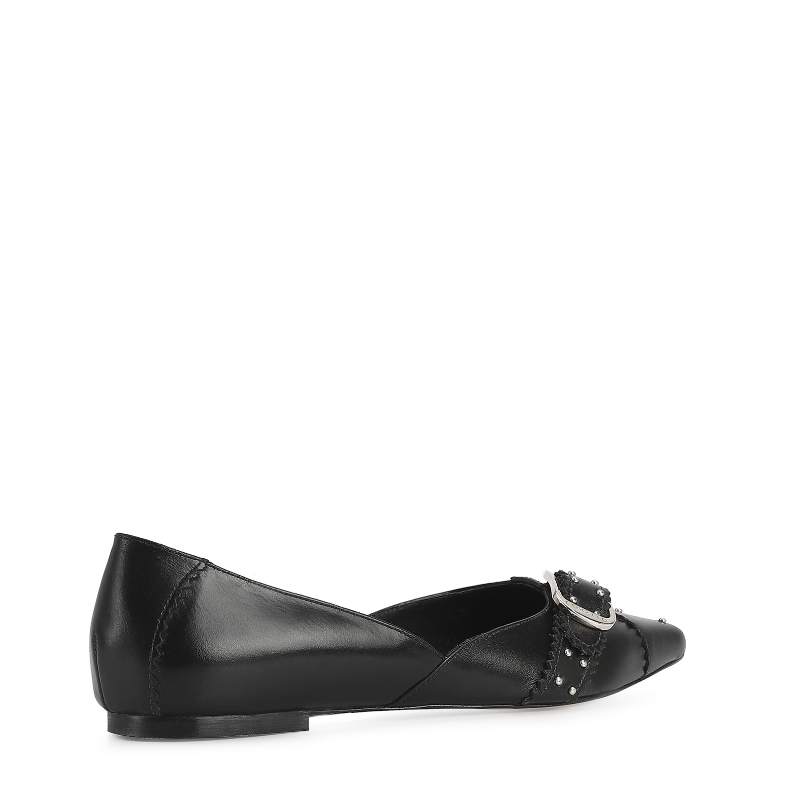 Sapatilha Couro Preto