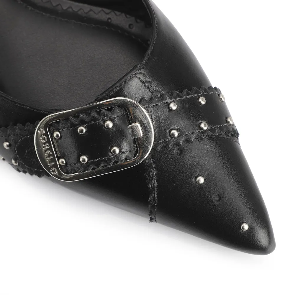 Sapatilha Couro Preto - imagem 7