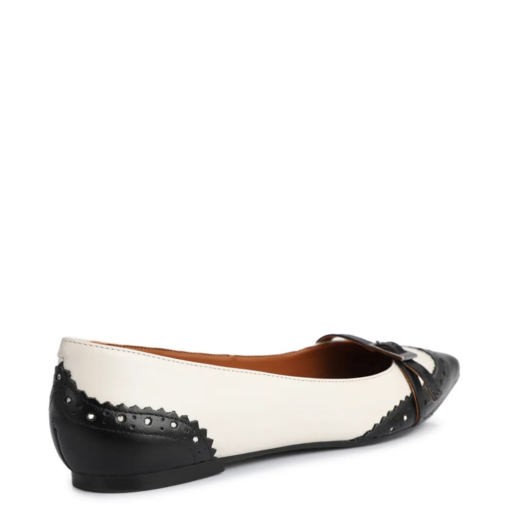 Sapatilha Couro Preto/Off White - imagem 4