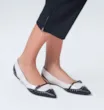 Sapatilha Couro Preto/Off White - imagem 2