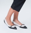 Sapatilha Couro Preto/Off White - imagem 2