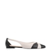 Sapatilha Couro Preto/Off White - imagem 2