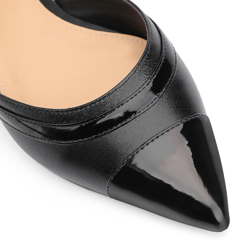 Sapatilha Couro Preto/Verniz Preto - imagem 6