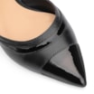 Sapatilha Couro Preto/Verniz Preto - imagem 6
