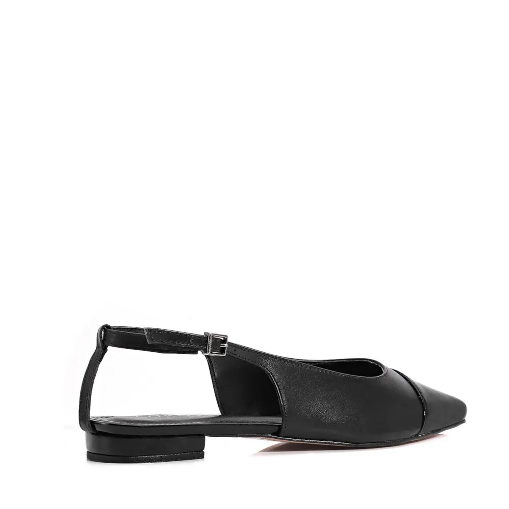 Sapatilha Couro Preto/Verniz Preto - imagem 3