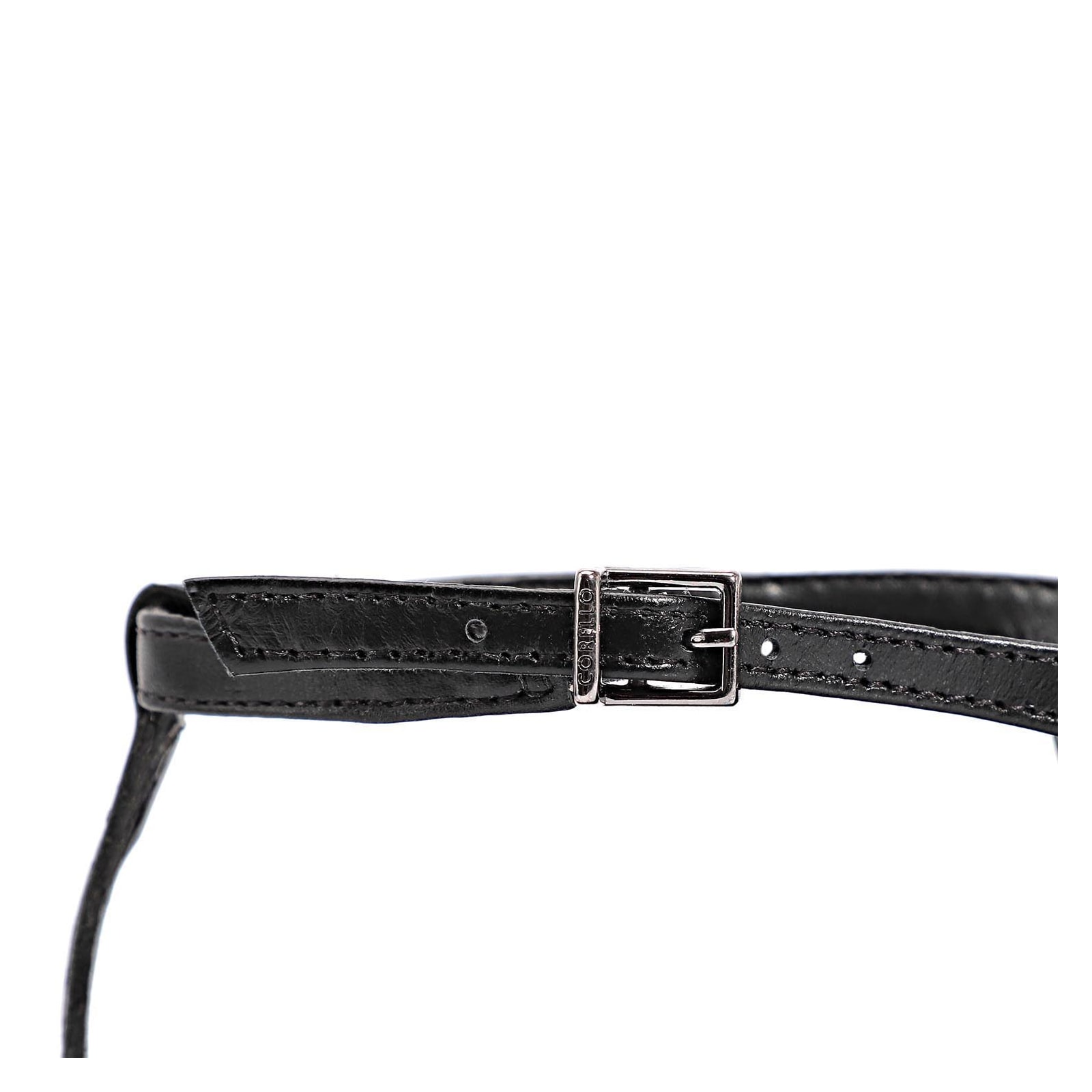 Sapatilha Couro Preto/Verniz Preto