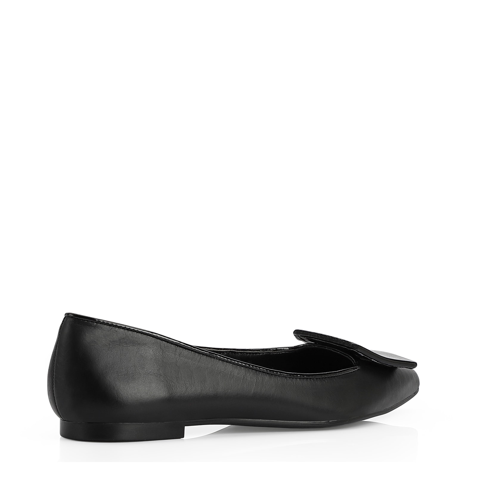 Sapatilha Couro Preto/Verniz Preto
