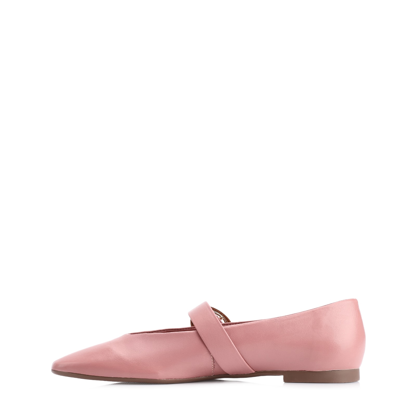 Sapatilha Couro Rosa