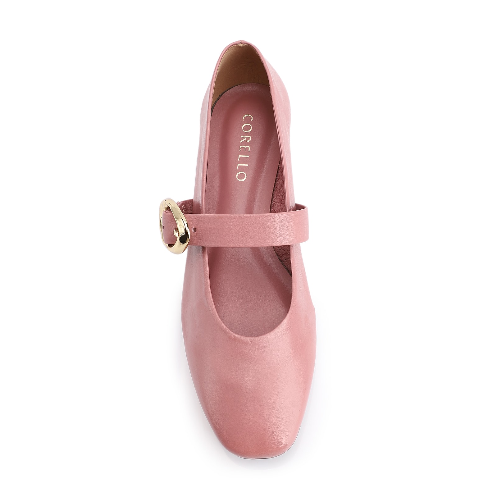 Sapatilha Couro Rosa