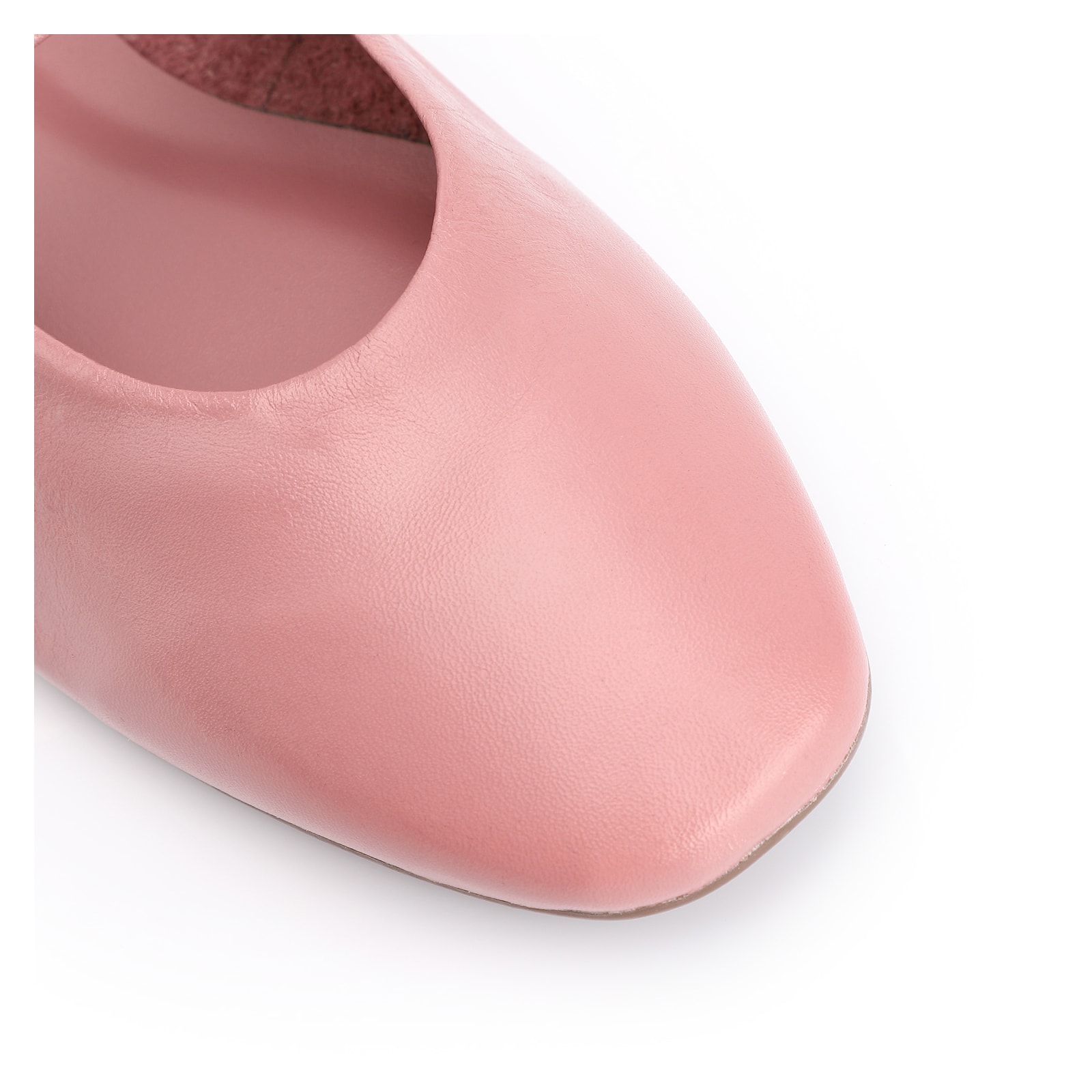 Sapatilha Couro Rosa