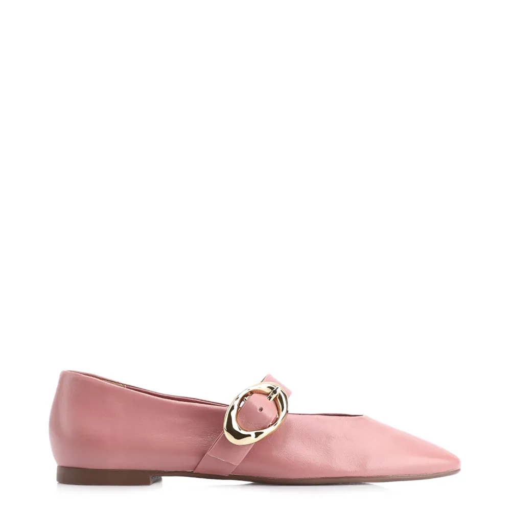 Sapatilha Couro Rosa - imagem 2