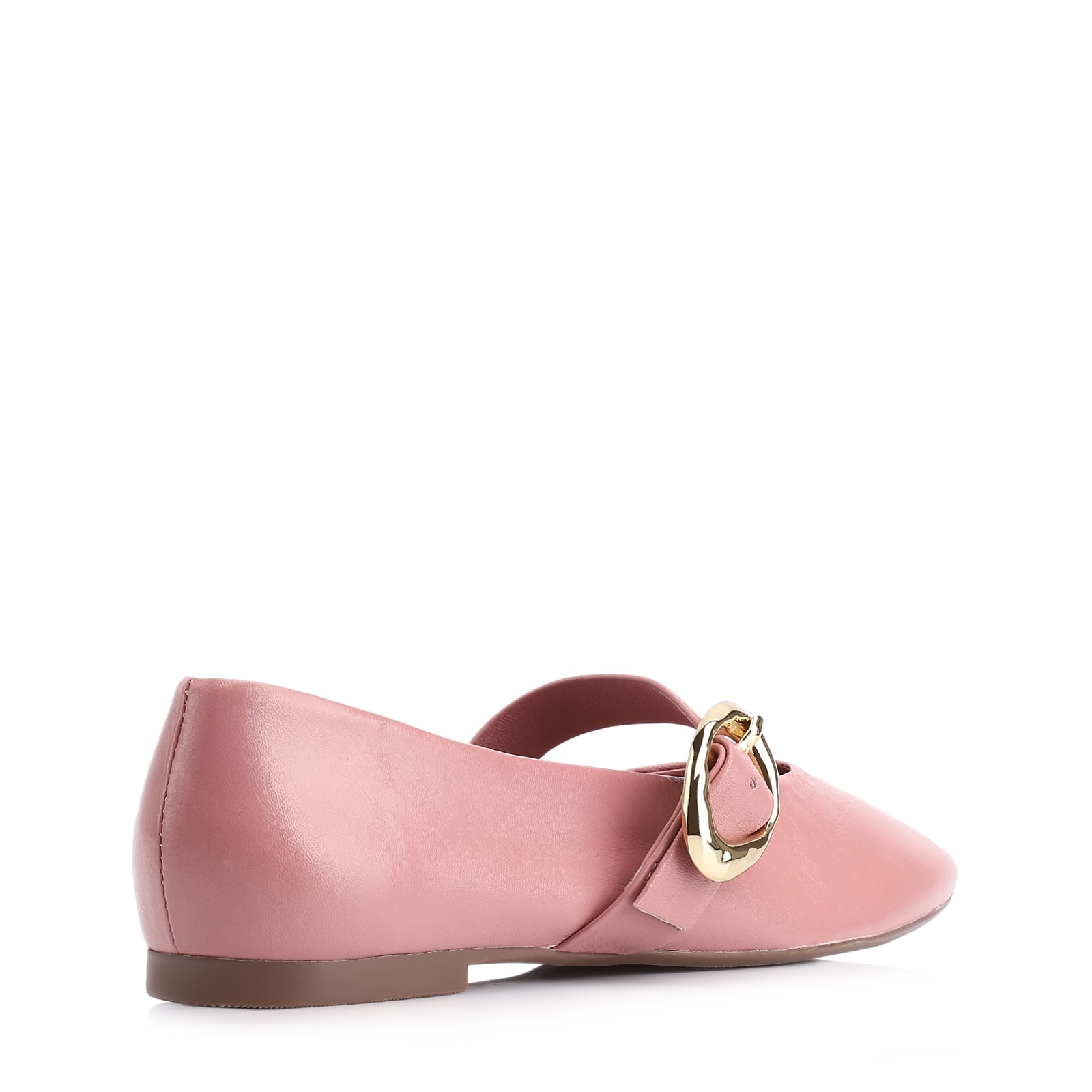 Sapatilha Couro Rosa