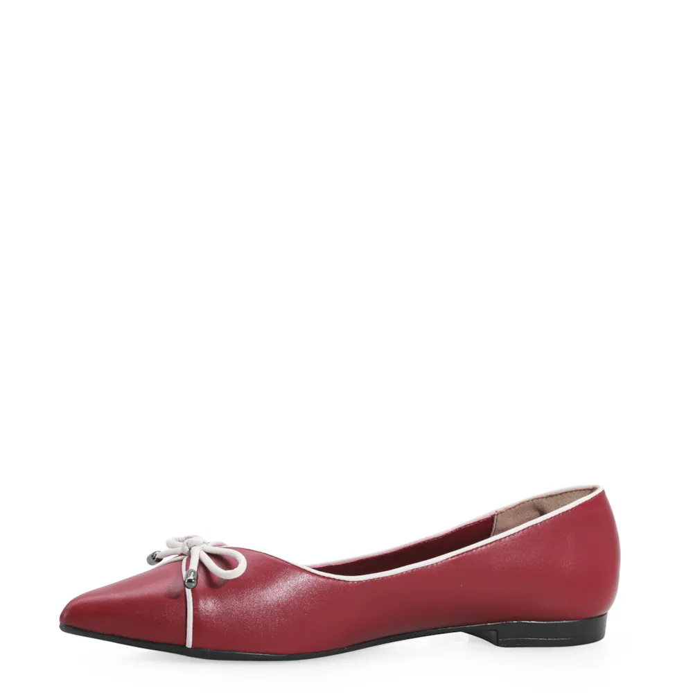 Sapatilha Couro Vermelho - imagem 4