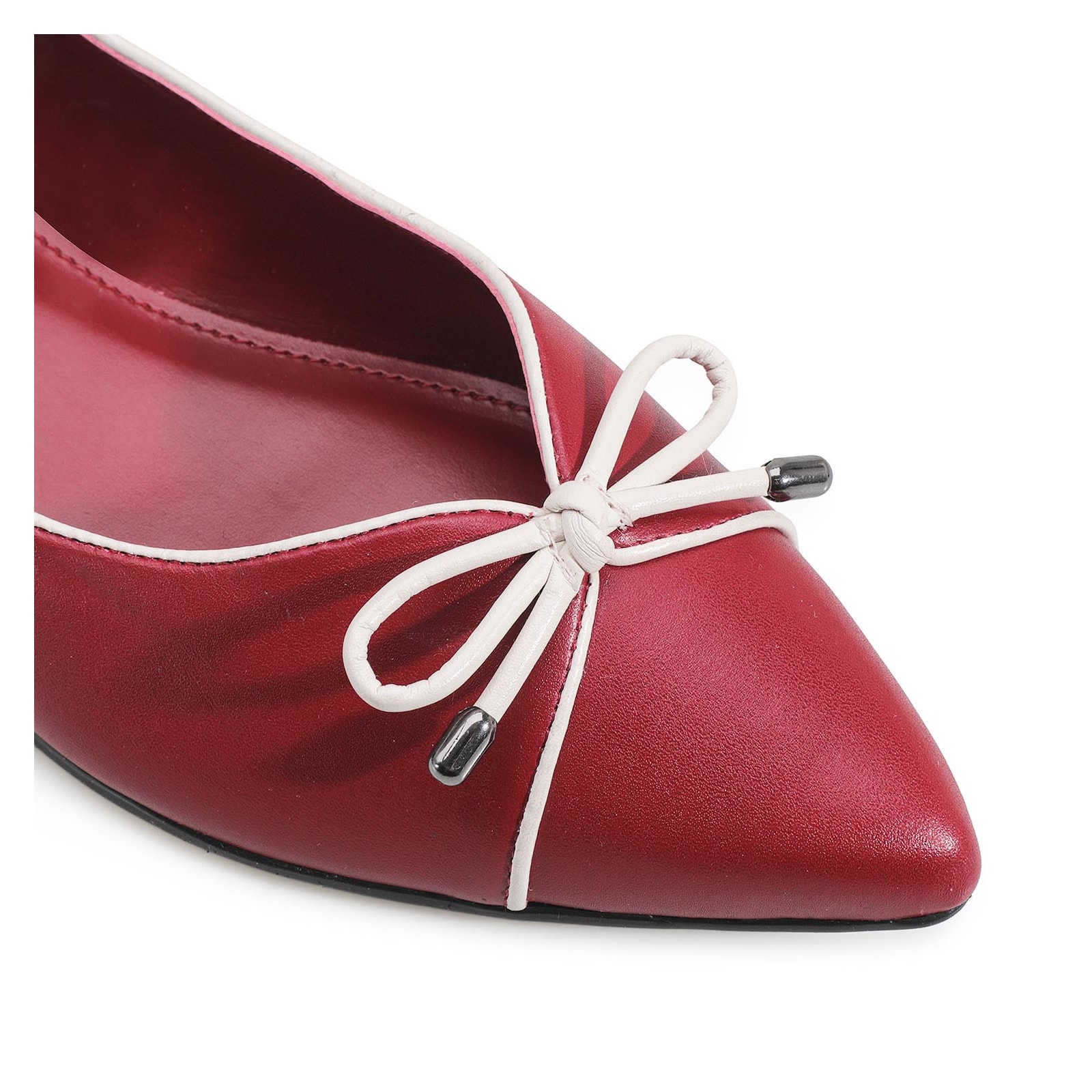 Sapatilha Couro Vermelho