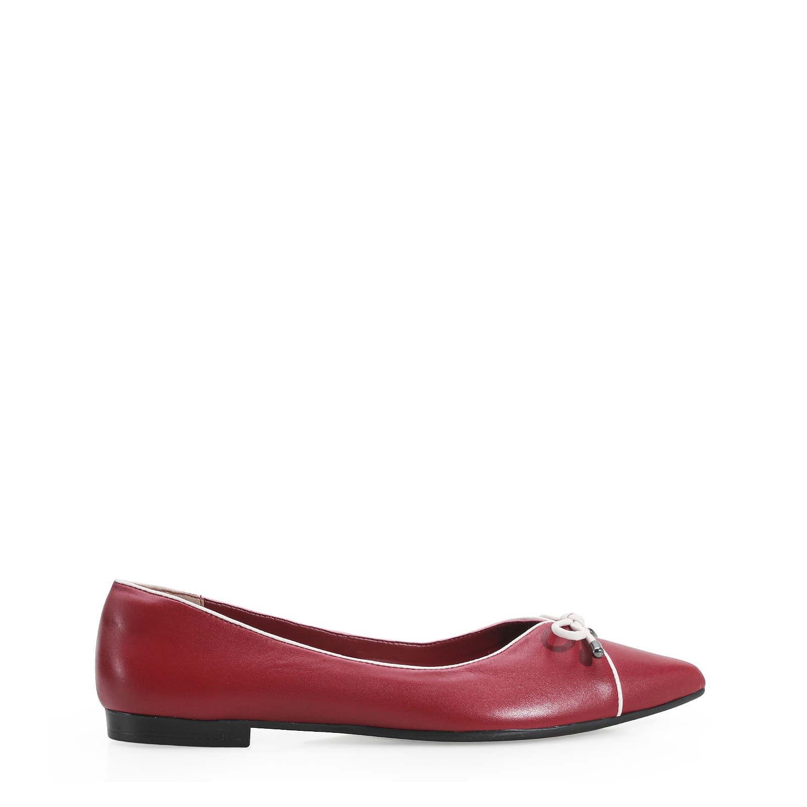 Sapatilha Couro Vermelho