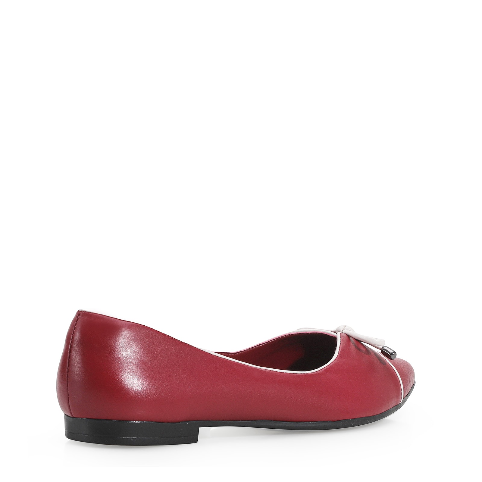 Sapatilha Couro Vermelho
