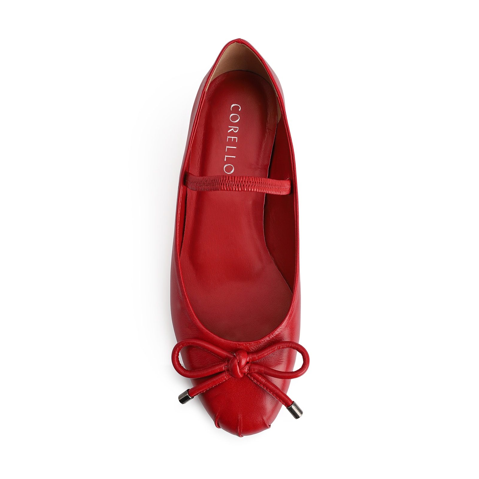 Sapatilha Couro Vermelho