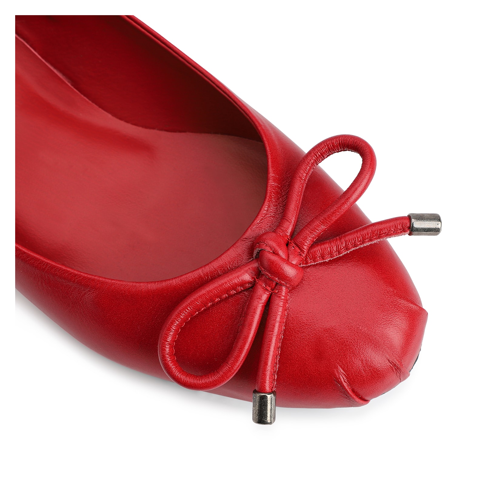 Sapatilha Couro Vermelho