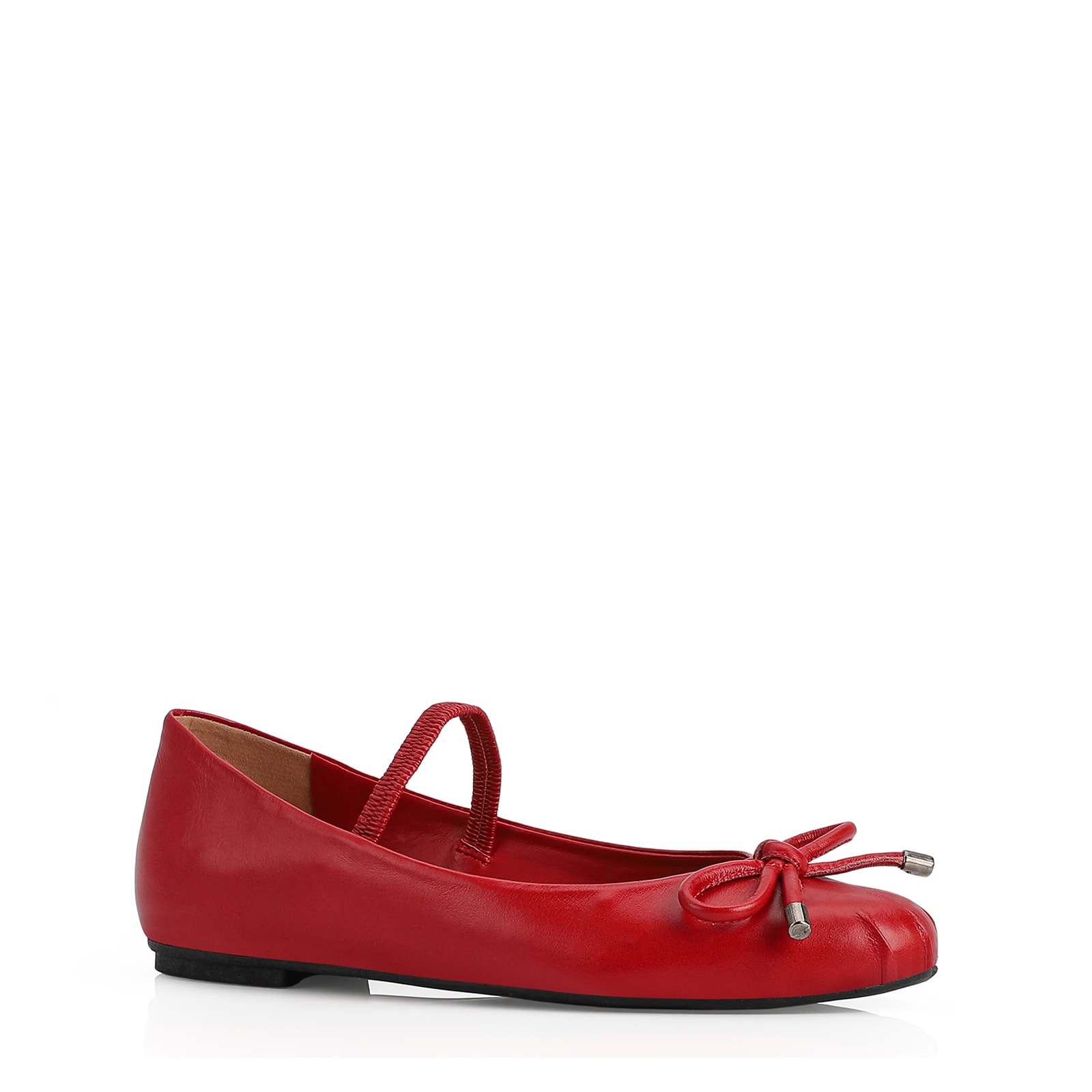 Sapatilha Couro Vermelho