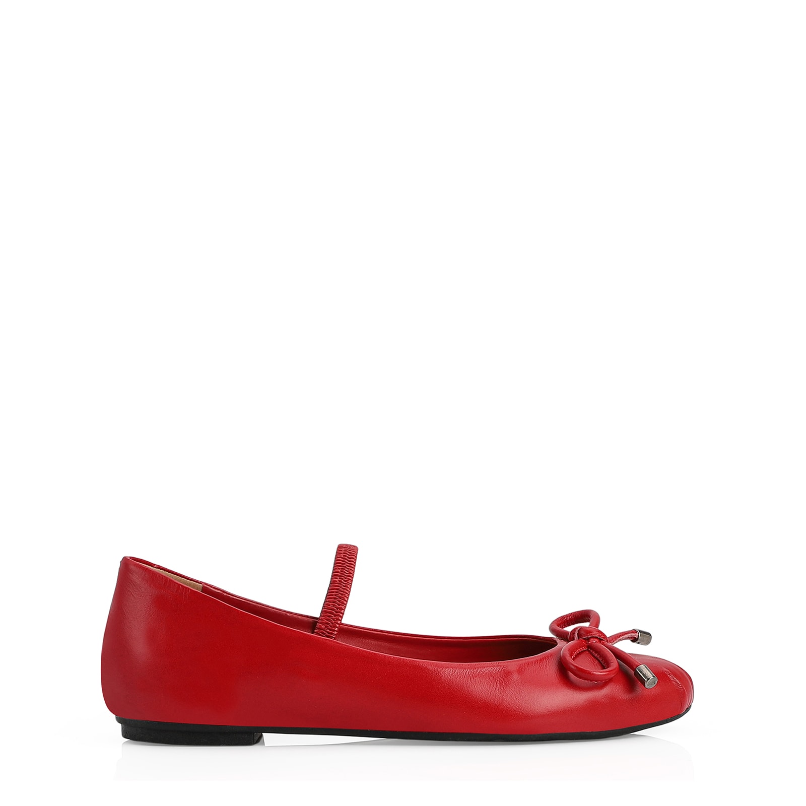 Sapatilha Couro Vermelho