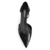 Sapatilha Croco Couro Preto - imagem 6