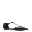 Sapatilha Croco Couro Preto - imagem 1