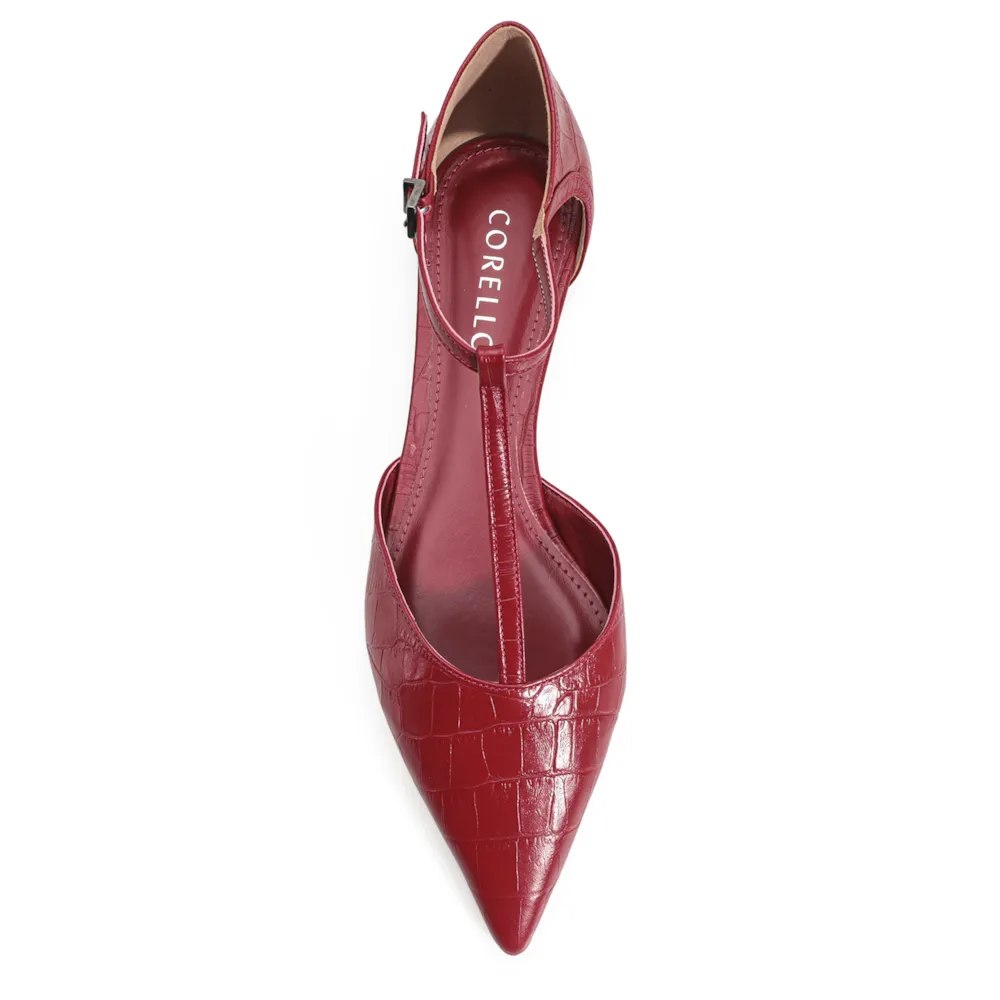 Sapatilha Croco Couro Vermelho - imagem 6