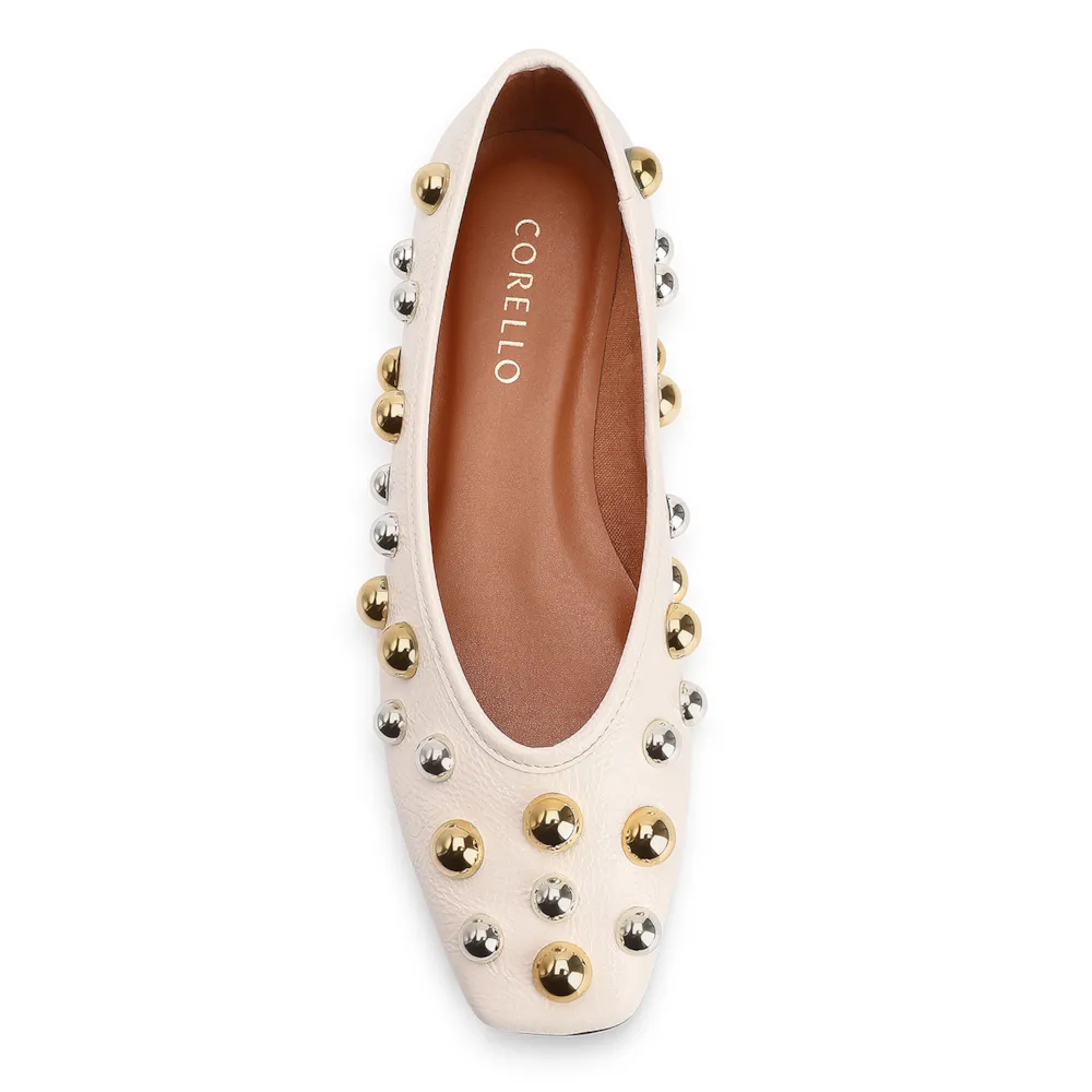 Sapatilha Esferas Verniz Off White - imagem 6
