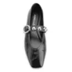 Sapatilha Esferas Verniz Preto Fivela - imagem 6