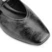 Sapatilha Esferas Verniz Preto Fivela - imagem 7