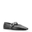 Sapatilha Esferas Verniz Preto Fivela - imagem 1