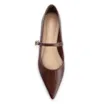 Sapatilha Fivela Alt Croco Marrom - imagem 5