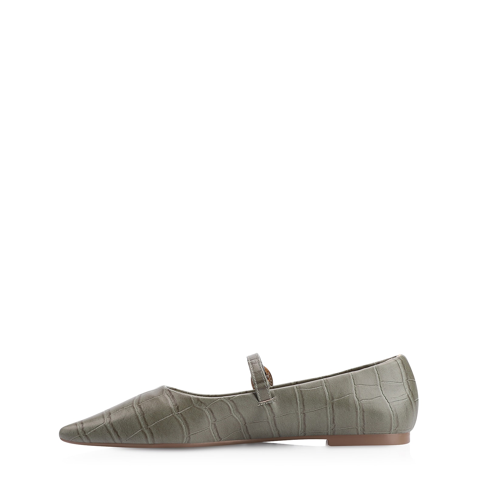 Sapatilha Fivela Alt Croco Verde