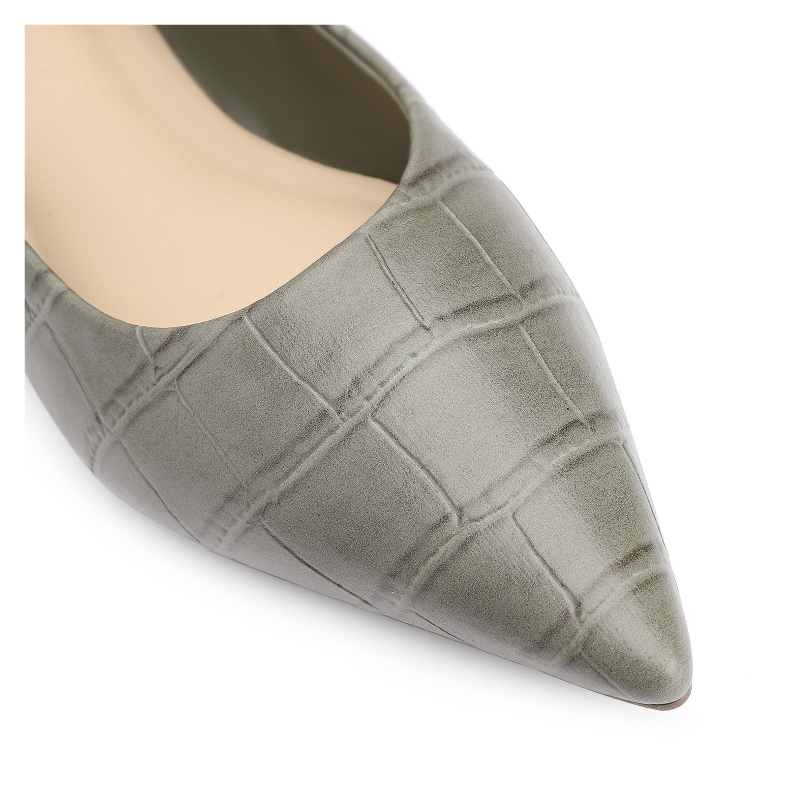 Sapatilha Fivela Alt Croco Verde