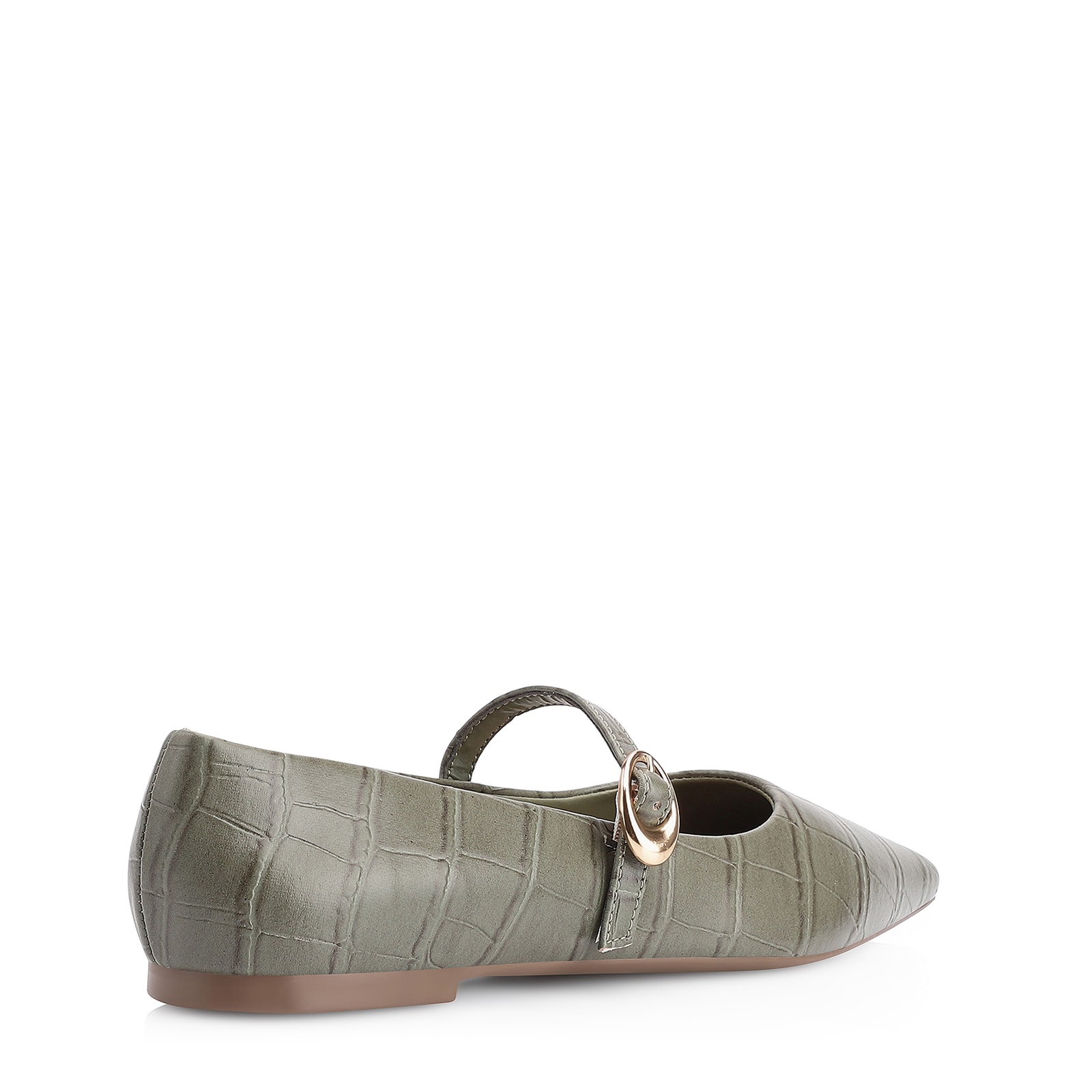 Sapatilha Fivela Alt Croco Verde