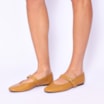 Sapatilha Fivela Couro Amarelo - imagem 2