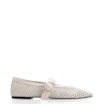 Sapatilha Fivela Couro Off White - imagem 3