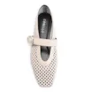 Sapatilha Fivela Couro Off White - imagem 6