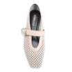 Sapatilha Fivela Couro Off White - imagem 6