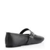 Sapatilha Fivela Couro Preto - imagem 4