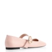 Sapatilha Fivela Couro Rosa - imagem 3