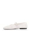 Sapatilha Fivela Tela/Verniz Off White - imagem 4