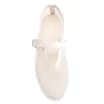 Sapatilha Fivela Tela/Verniz Off White - imagem 5