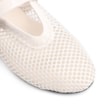 Sapatilha Fivela Tela/Verniz Off White - imagem 6