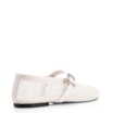 Sapatilha Fivela Tela/Verniz Off White - imagem 3