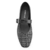 Sapatilha Fivela Tweed Preto/Verniz Preto - imagem 5