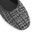 Sapatilha Fivela Tweed Preto/Verniz Preto - imagem 6