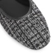 Sapatilha Fivela Tweed Preto/Verniz Preto - imagem 6